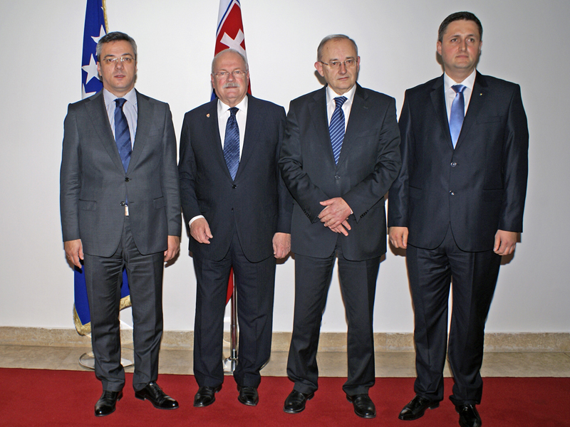 Руководство Парламентарне скупштине БиХ разговарало са предсједником Словачке 